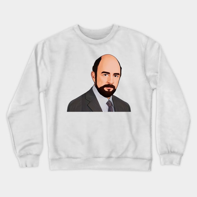 The West Wing Toby Zeigler Crewneck Sweatshirt by baranskini